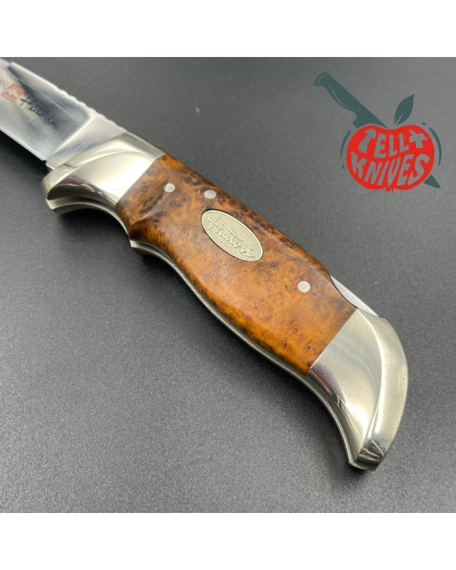 2000 Hattori Limited Edition H-51 folding knife VG-10 steel miror finish mahogany wood handle wood box 199pces