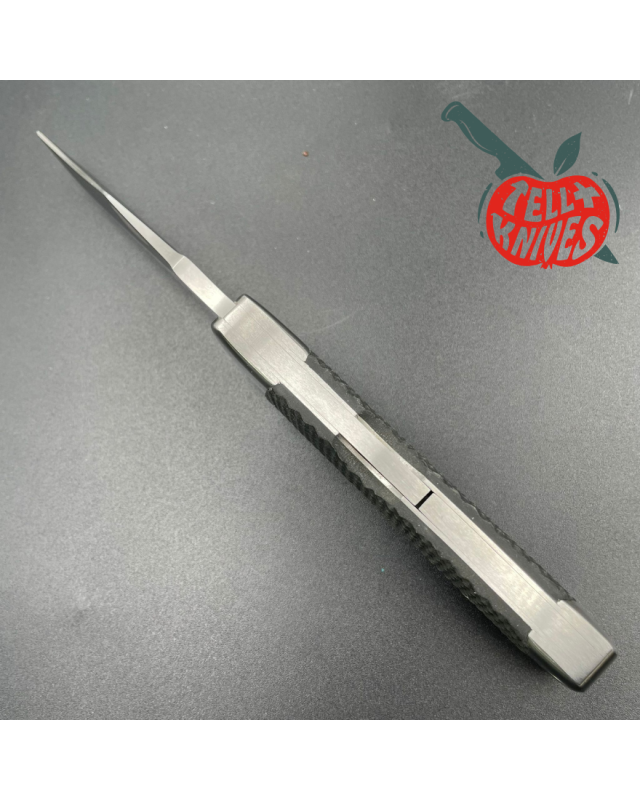 SOG Tomcat S4 440C stainless steel satin finish blade kraton handle lockback with nylon sheath and original box