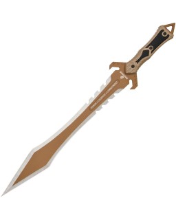 United Cutlery USMC Desert Ops Sword Tan finish black nylon sheath