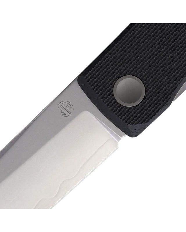 North Mountain Blade Kaiken SAN MAI Tanto SLD-Magic Steel Linerlock black G10 handle