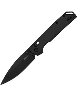 Kershaw Iridium Folding Knife 2038BLK D2 Steel Black Aluminium Handle