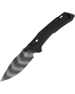 Zero Tolerance 0203TS folding knife CPM-M4 steel Tiger Stripes finish blade Black G10 handle DuraLock