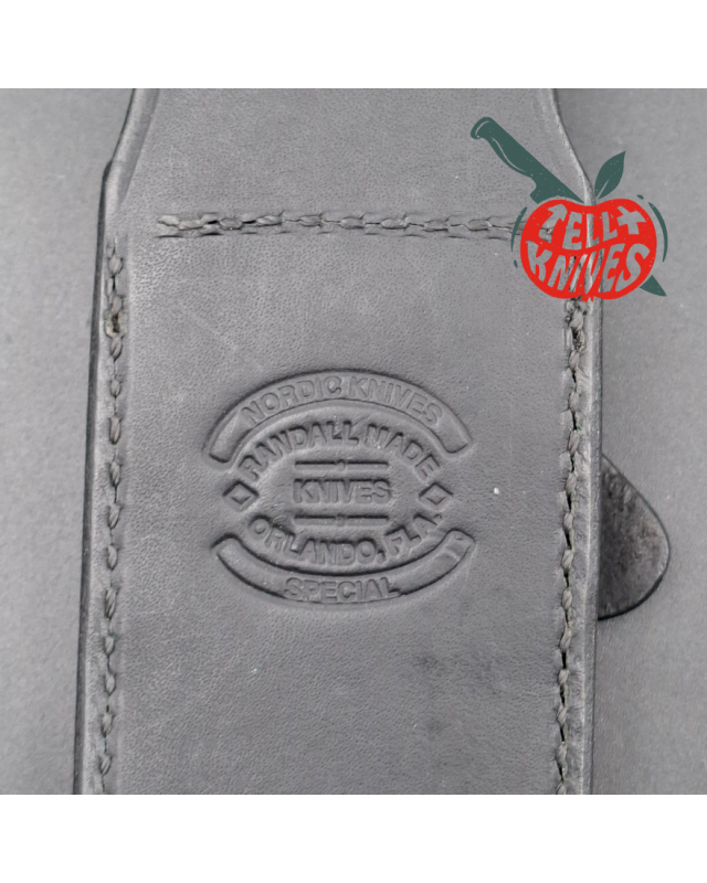 Randall Made Knives Nordic Knives Special Bowie forged stainless steel nickel silver guard California buckeye wood handle