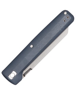 Gerber Tanto Pledge Linerlock Folding Knife Black 7Cr17Mov Steel Lichen Green Handle