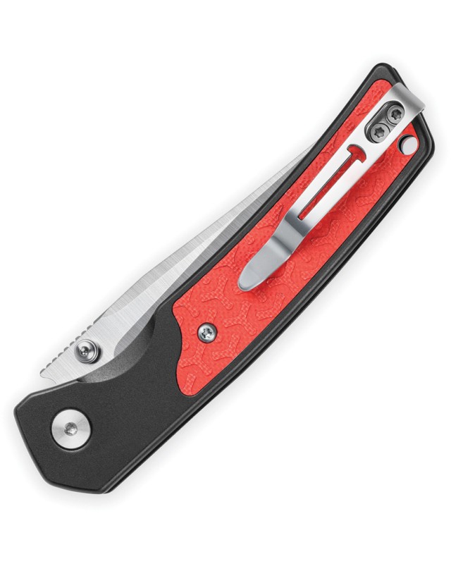 Bestech Icebreaker Black PVD D2 Tool Steel Blue Alu Green G10 Handle