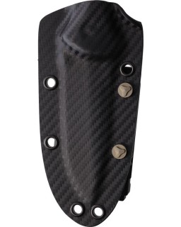 Microtech Socom Alpha Mini M390 steel DLC black finish Carbon Fiber handle - signature series