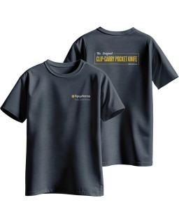 Spyderco Clip Carry T-Shirt Navy L