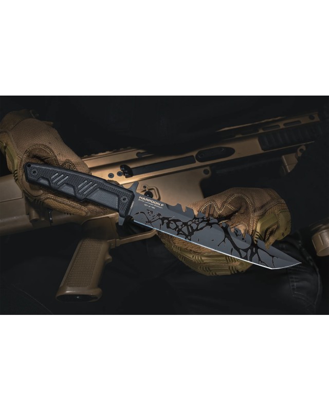 Extrema Ratio Harpoon F EVO 150pces Limited Edition Full Tang N690Co steel Black Camo