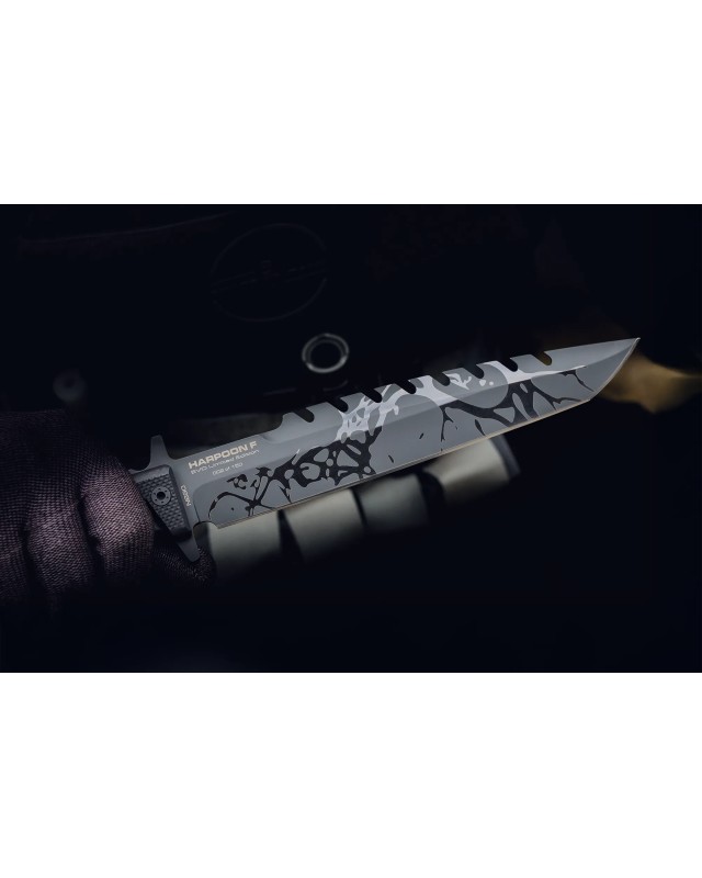 Extrema Ratio Harpoon F EVO 150pces Limited Edition Full Tang N690Co steel Black Camo