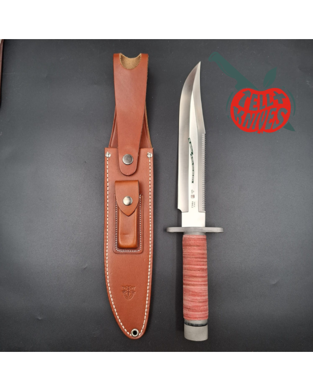 AL MAR Knives 1988 SF-10 25th Anniversary SF Green Berets Survival knife AUS6 stainless steel tubular handle