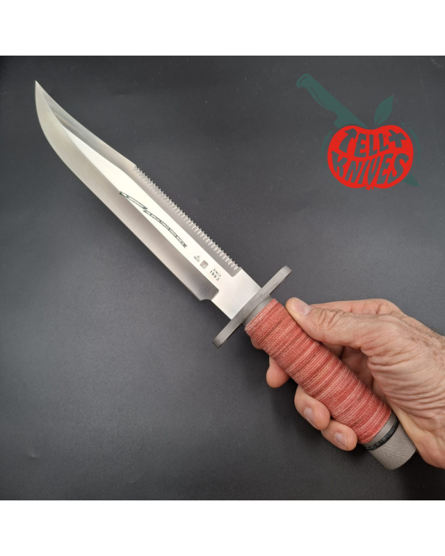 AL MAR Knives 1988 SF-10 25th Anniversary SF Green Berets Survival knife AUS6 stainless steel tubular handle