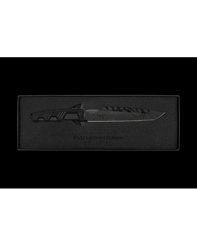 Extrema Ratio Harpoon F EVO 150pces Limited Edition Full Tang N690Co steel Black Camo