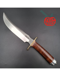 Randall Made Knives 2001 RSK4 4-8 fighter forged carbone steel blade brass hilt stacked leather handle only 384 made