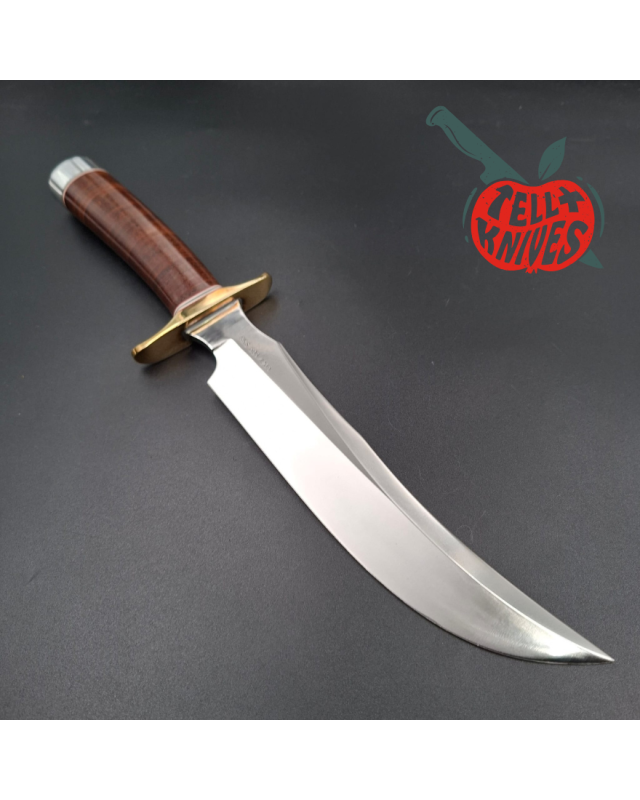Randall Made Knives 2001 RSK4 4-8 fighter forged carbone steel blade brass hilt stacked leather handle only 384 made