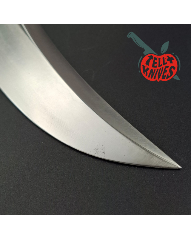 Randall Made Knives 2001 RSK4 4-8 fighter forged carbone steel blade brass hilt stacked leather handle only 384 made