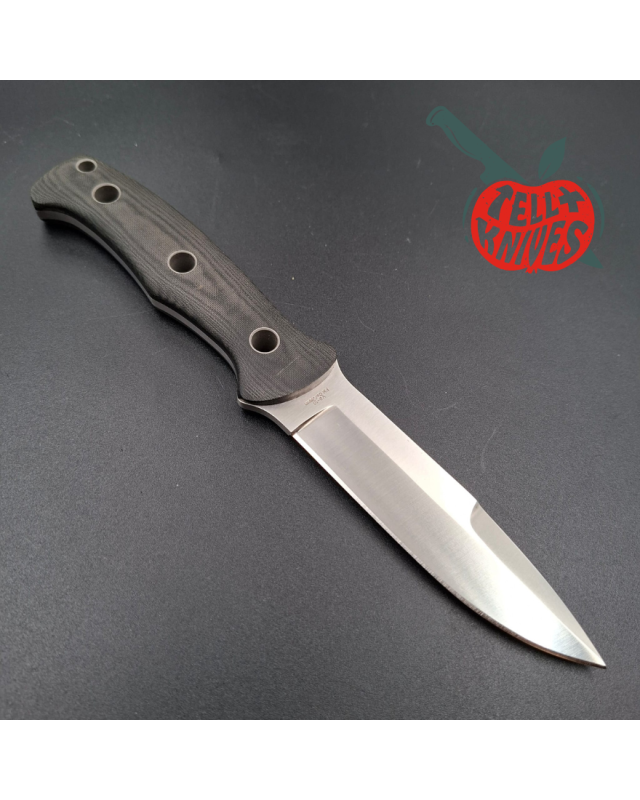 Al Mar Knives FBI Miami Mini SERE Operator SEKI Japan full tang VG-10 stainless steel black micarta handle