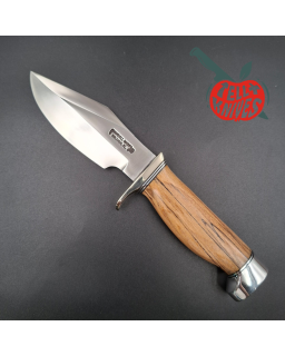 Randall Made Knives Model 19-5 Bushmaster forged stainless steel maple handle nickel silver guard
