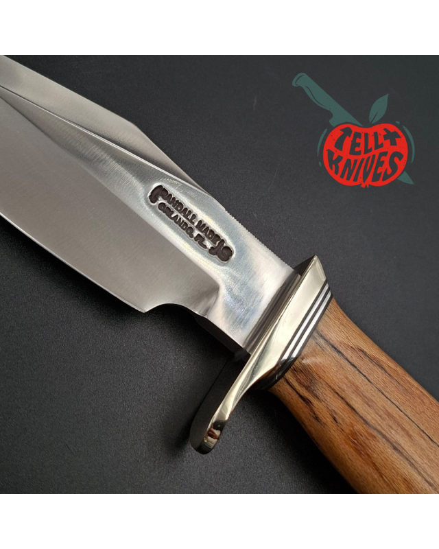 Randall Made Knives Model 19-5 Bushmaster forged stainless steel maple handle nickel silver guard