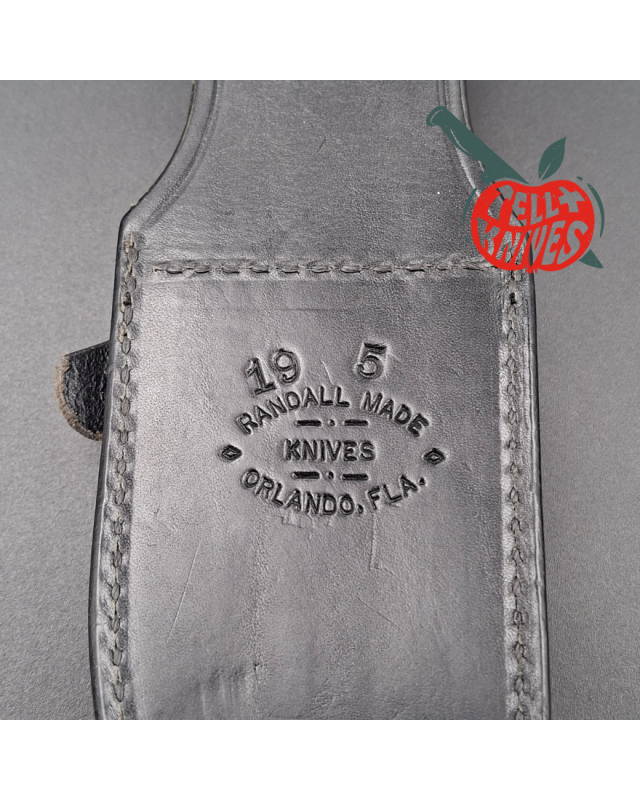 Randall Made Knives Model 19-5 Bushmaster forged stainless steel maple handle nickel silver guard