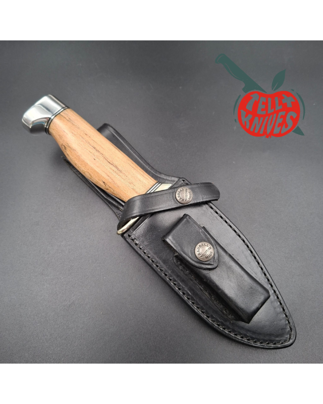 Randall Made Knives Model 19-5 Bushmaster forged stainless steel maple handle nickel silver guard