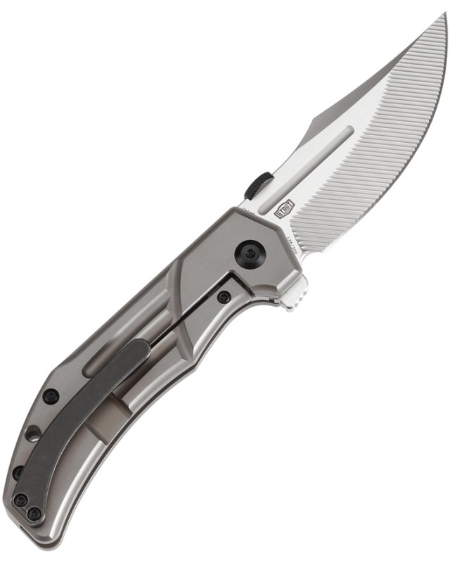 Kansept Orion Framelock Satin CPM S35VN Steel Blade Bronze Titanium Handle