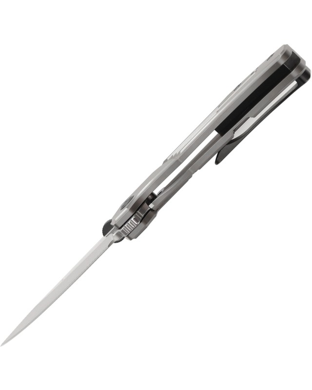 Kansept Orion Framelock Satin CPM S35VN Steel Blade Bronze Titanium Handle