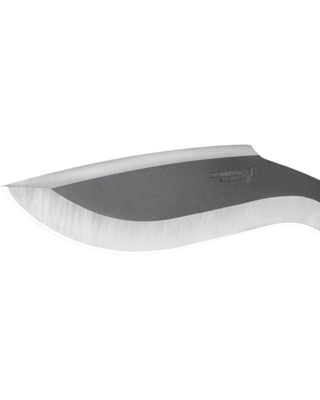 United Cutlery Bushmaster Backcountry Kukri 1065HC full tang walnut handle black leather sheath