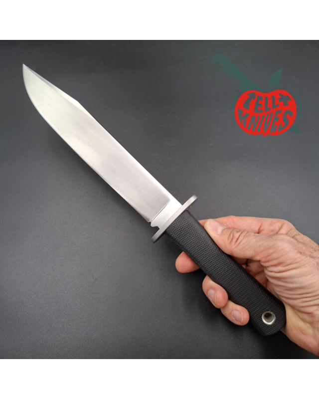 Cold Steel Trail Master Prototype early 90ies 400 series stainless steel Kraton handle black nylon sheath