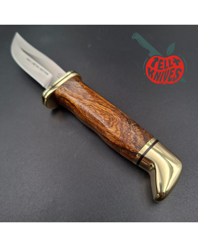 BUCK Knives 2022 Limited Edition 212 Legacy Ranger S35VN stainless steel  brass guard and pommel ironwood handle