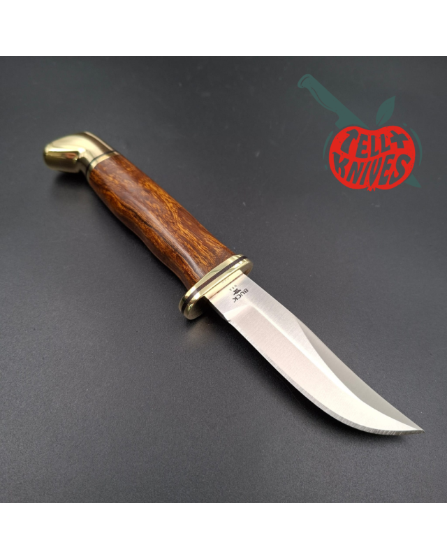 BUCK Knives 2022 Limited Edition 212 Legacy Ranger S35VN stainless steel  brass guard and pommel ironwood handle