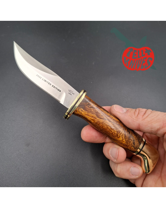 BUCK Knives 2022 Limited Edition 212 Legacy Ranger S35VN stainless steel  brass guard and pommel ironwood handle
