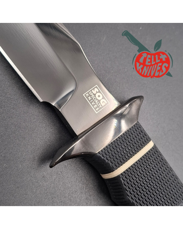SOG 2005-2006 Limited Edition Tech Bowie Black S-10B Square Logo AUS8 stainlesse steel black TiNi finish blade