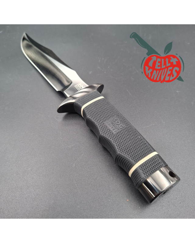 SOG 2005-2006 Limited Edition Tech Bowie Black S-10B Square Logo AUS8 stainlesse steel black TiNi finish blade