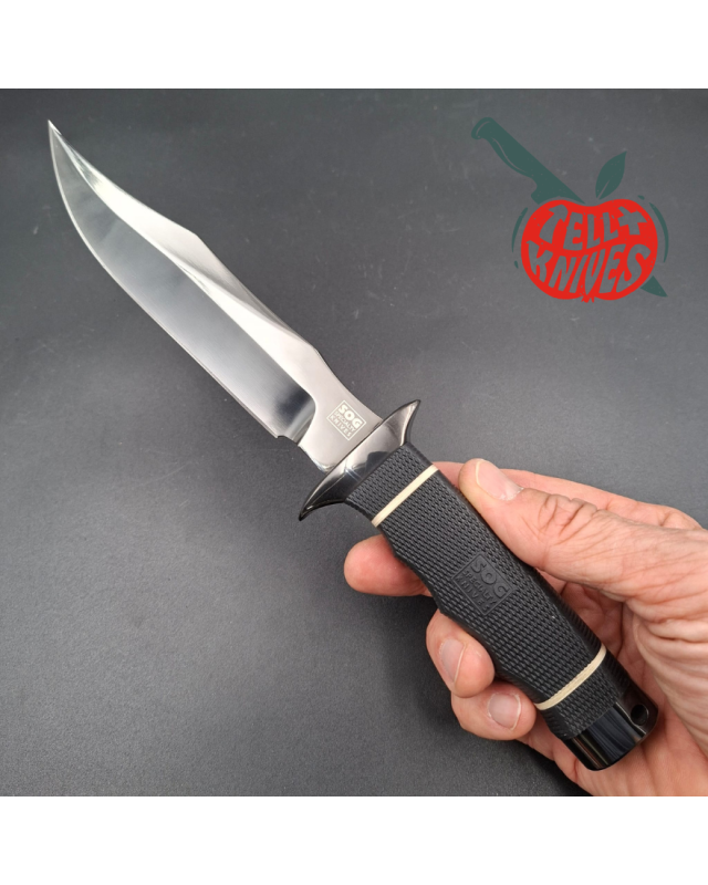 SOG 2005-2006 Limited Edition Tech Bowie Black S-10B Square Logo AUS8 stainlesse steel black TiNi finish blade