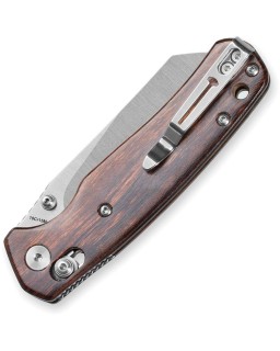 Bestech Cicada's Wing B-Lock Stainless Steel Stonewash Finish Ironwood Handle