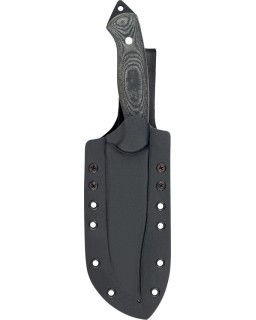 Condor Rough N Ready Fixed Knife Black Cerakote 1075HC Steel Blade Black Micarta Handle