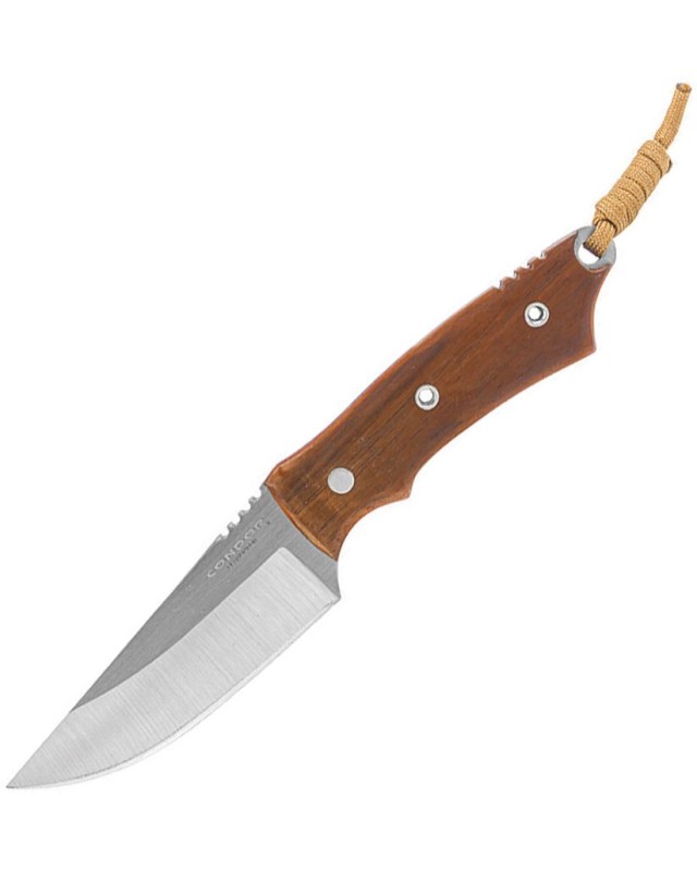 Condor Native Hunter Fixed Knife Satin 440C Stainless Steel Blade Walnut Handle