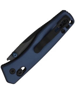 Kizer Aegis Clutch Lock Black DLC AEB-L Steel Blade Blue Aluminium Handle