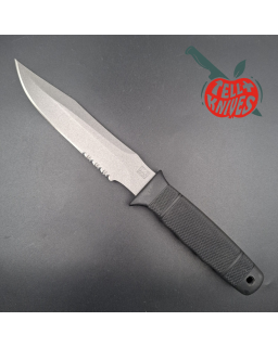 SOG SEAL 2000 S37 AUS8 stainless steel grey coated blade black Zytel handle kydex sheath