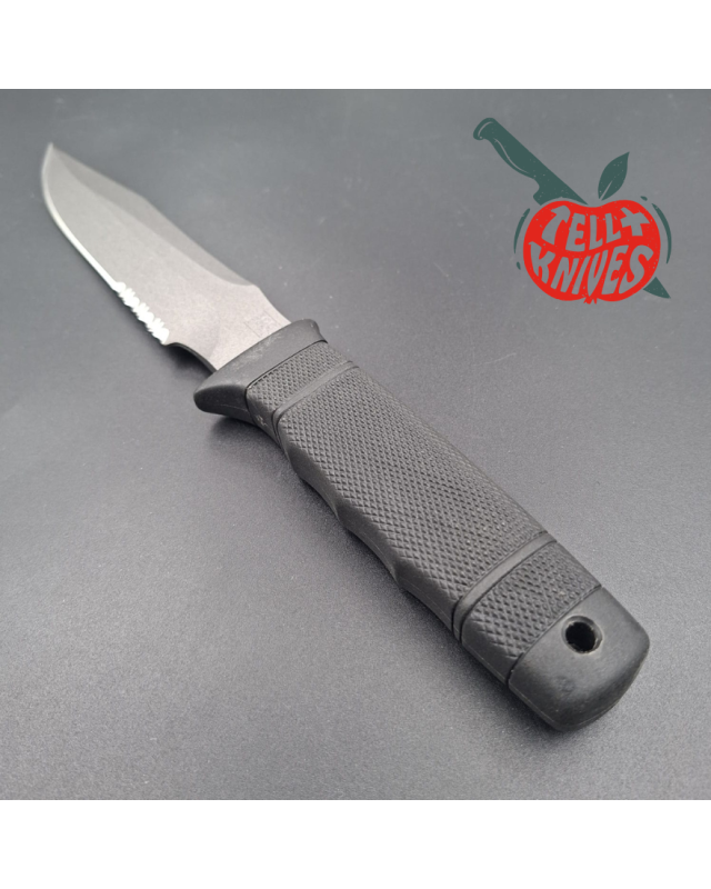 SOG SEAL 2000 S37 AUS8 stainless steel grey coated blade black Zytel handle kydex sheath