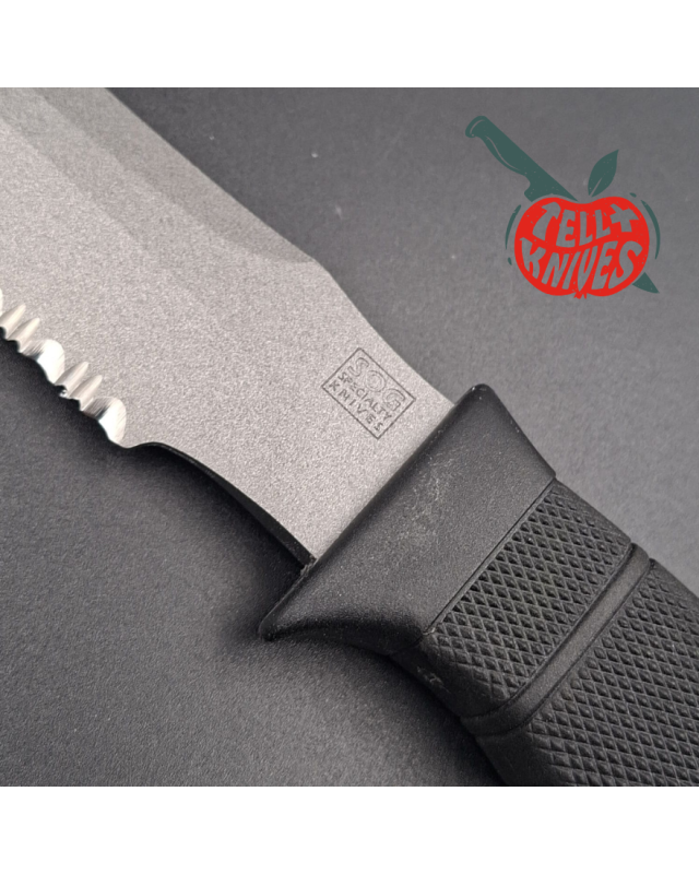 SOG SEAL 2000 S37 AUS8 stainless steel grey coated blade black Zytel handle kydex sheath