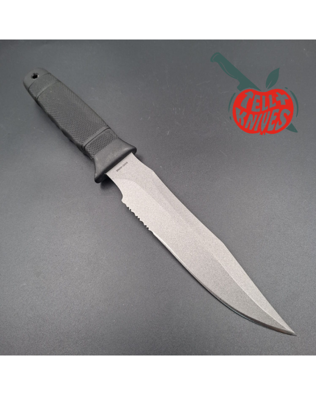 SOG SEAL 2000 S37 AUS8 stainless steel grey coated blade black Zytel handle kydex sheath