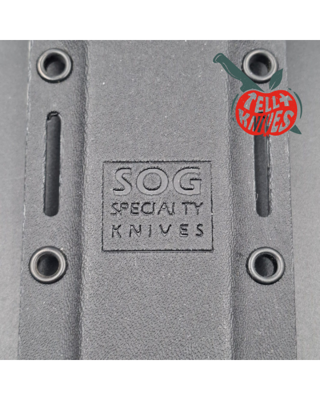 SOG SEAL 2000 S37 AUS8 stainless steel grey coated blade black Zytel handle kydex sheath
