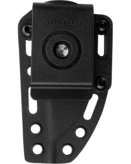 Vosteed H-Back full tang Fixed Blade Nitro-V steel stonewash finish blue G10 handle black kydex sheath