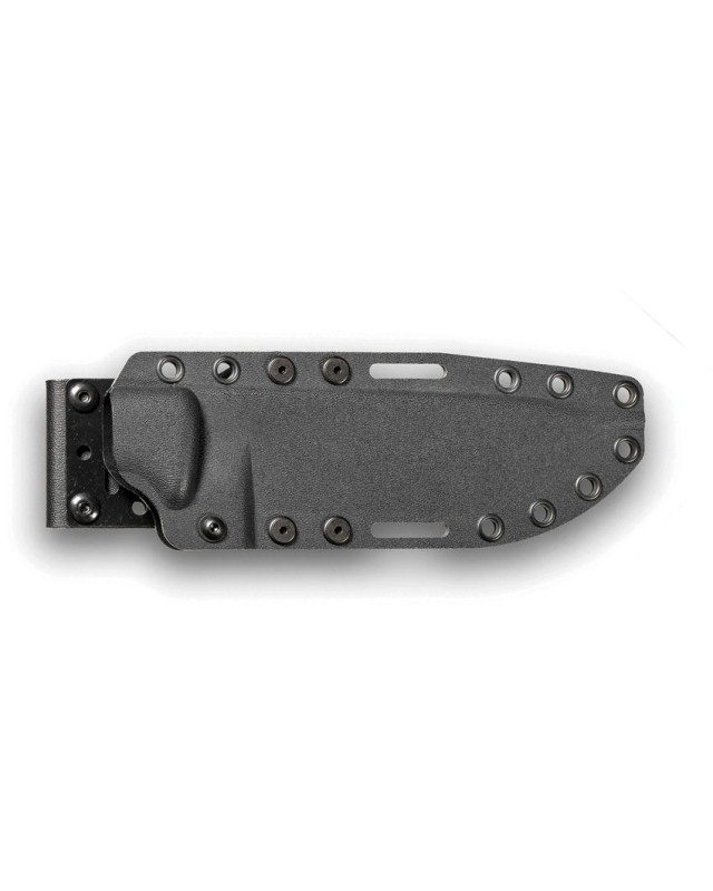 REIFF F6 Leuku Gen2 Survival Knife CPM-3V steel Dark Earth DLC coated blade Black G10 handle black kydex sheath