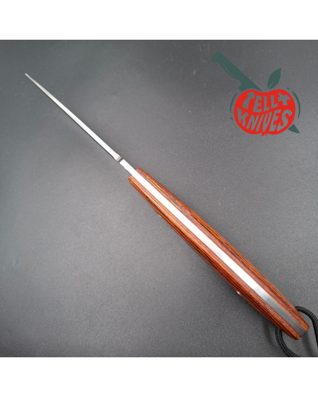 Sergey Shidlovskiy Custom Knives Fighter Compact Full tang 440C stainless steel laminate wood handle