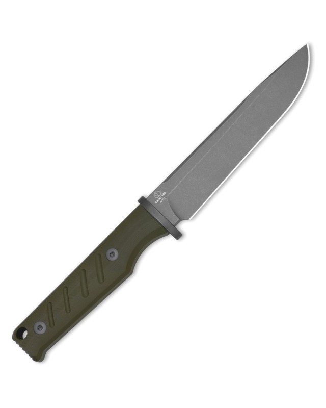Kizer Camp 180 Fixed Knife Blackwash AEB-L Steel Blade Black G10 Handle