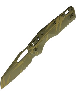 Microtech MSI Ram-Lok Bamboo Cerakote M390MK Steel Blade Cerakote Aluminium Handle
