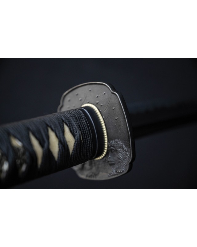 Dragon King Winter Sun Katana 5160 Carbon Steel Blade