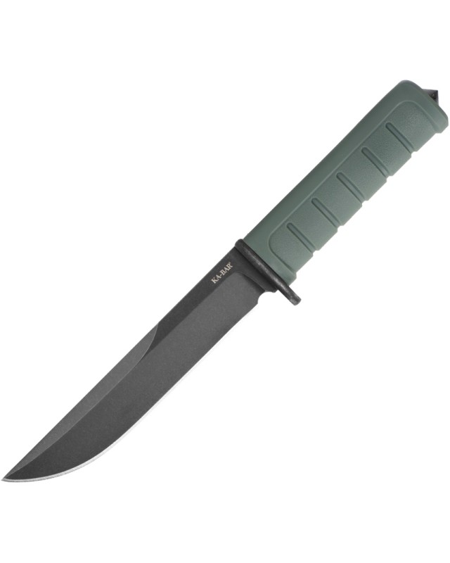 Ka-Bar Dust I Fixed Blade  D2 Steel Green GFN Handle